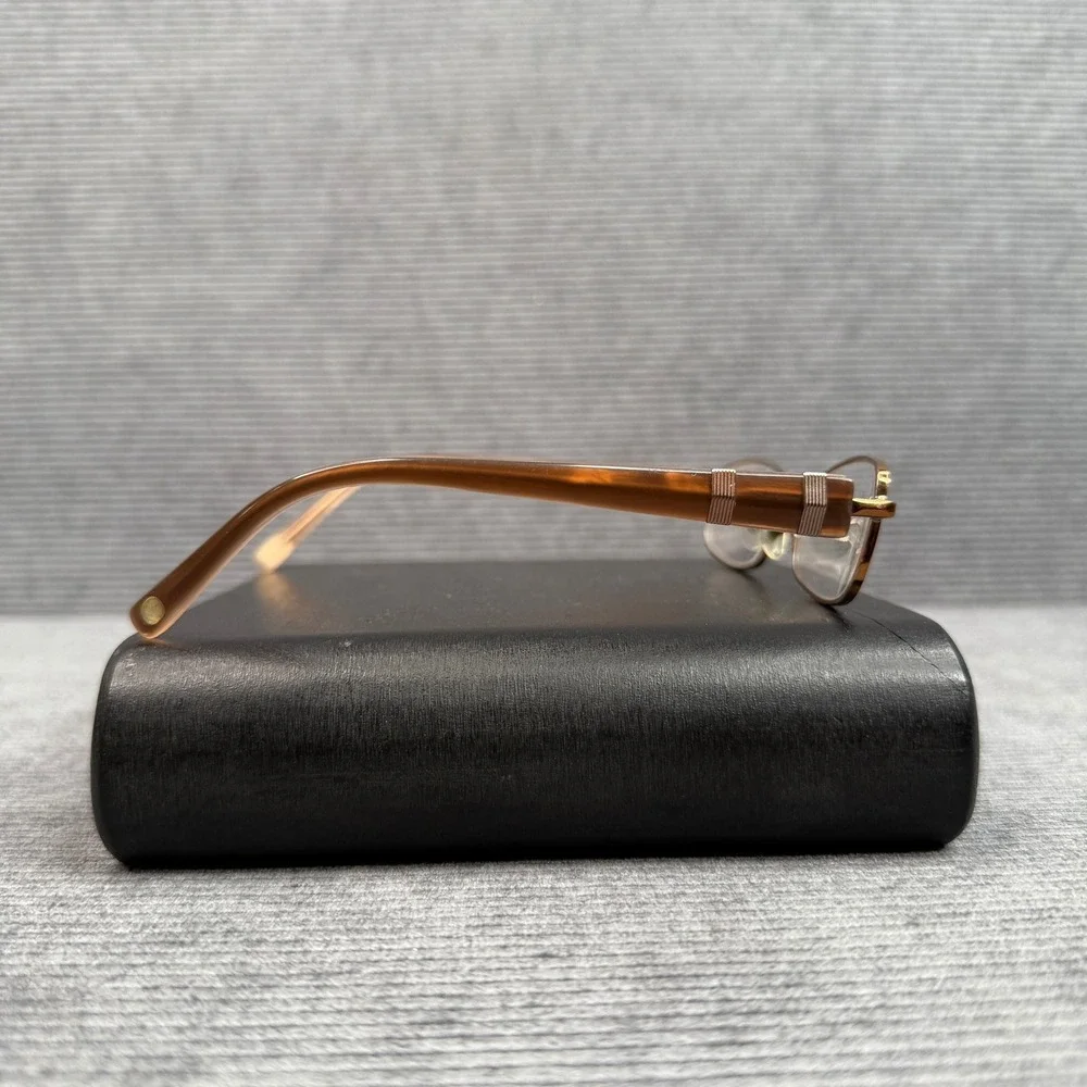 Vogue VO 3713 813 Rose Gold Brown Rectangular Y2K‎ Eyeglasses Frames 51-17-135